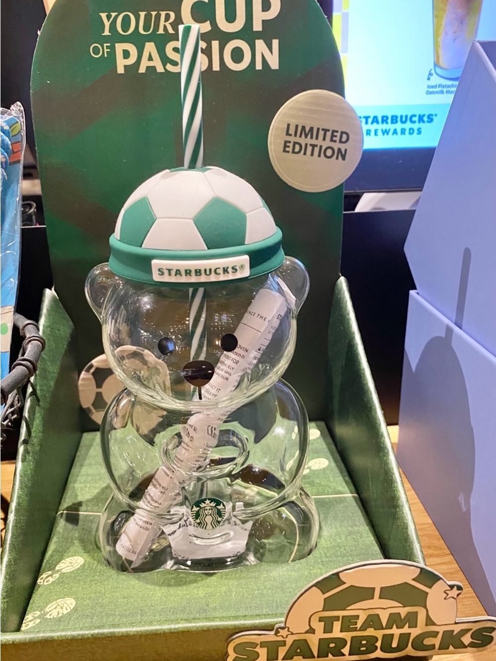Starbucks Soccer Bearista